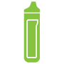 Icono silueta del vaporizador Milatron