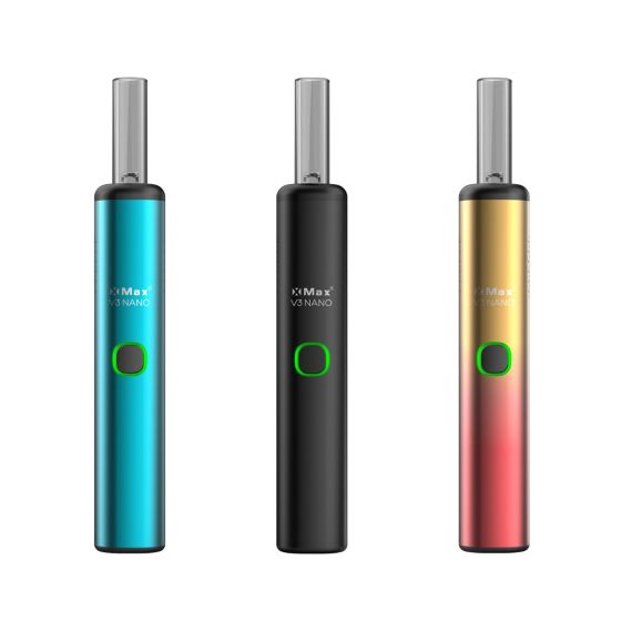 Vaporizador de hierbas secas Xmax V3 Nano en diferentes colores disponibles.