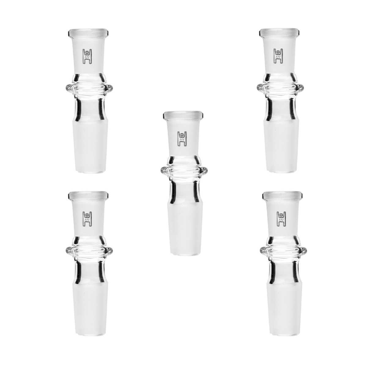 Human Grade Glass Adapters (5-pack)