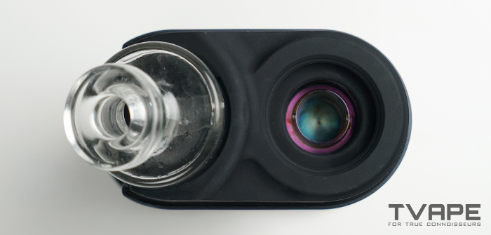 Dr. Dabber Switch Go – primer plano de la cámara de calentamiento