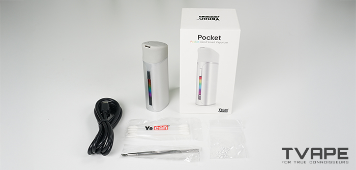 Yocan Black Pocket: contenido del embalaje